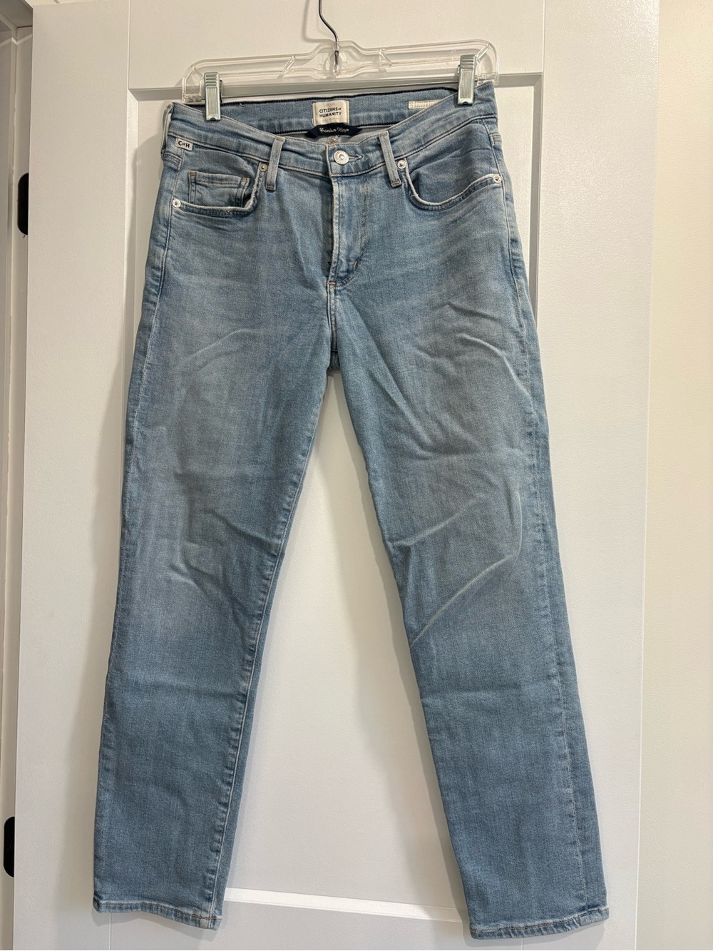 Citizens Of Humanity Light Blue; Ella Slim Straight Jeans